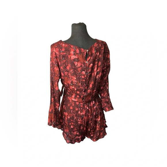 FREE PEOPLE - All the Right Rufflea Floral Romper | Small - Picture 6 of 10